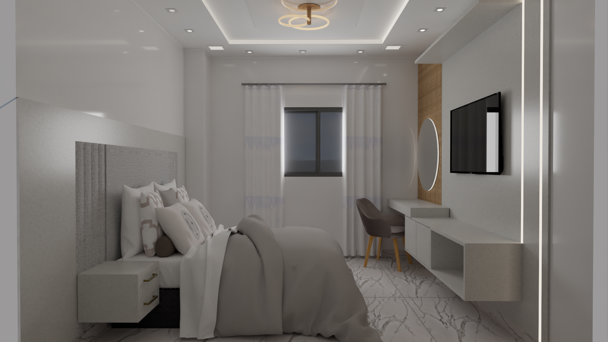 Dormitorio moderno